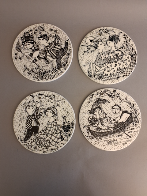 Bjørn Wiinblad platter